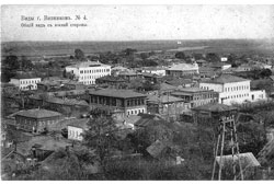 Вязники. Панорама города, 1910 год