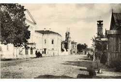 Рязань. Панорама улицы, 1917