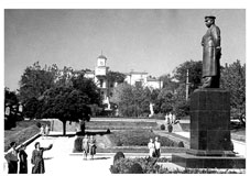 Ставрополь. Памятник И.В. Сталину, 1950-е годы
