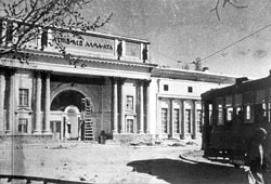 Алма-Ата. Железнодорожный вокзал Алма-Ата II, 1940 год
